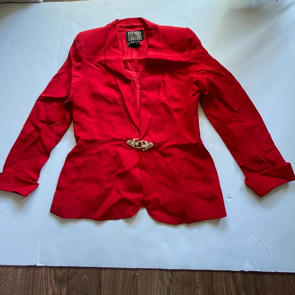Escada  red Jacket & coats vintage